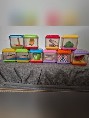 *5 Items for $25 Baby Items* Fisher-Price Blocks Set Of 10